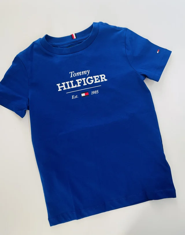 T-shirt maniche corte per neonato bambino ragazzo Tommy Hilfiger