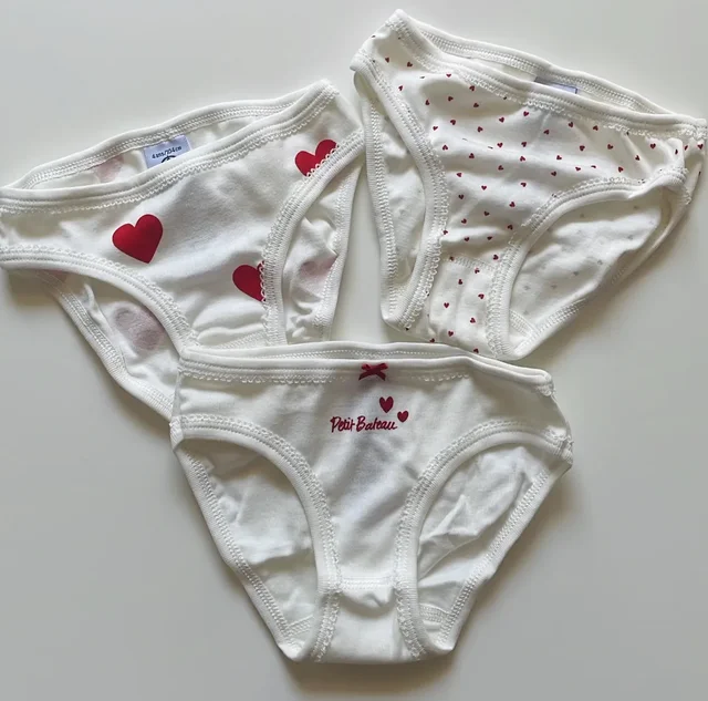 Set tre mutande per bambina Petit Bateau