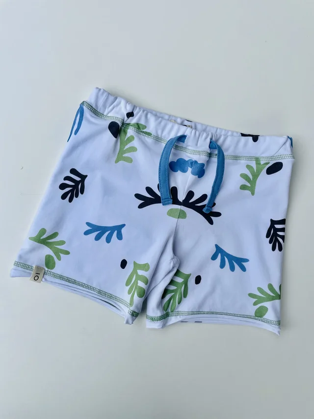Bermuda in jersey Maperò per bambino bianchi con fantasia