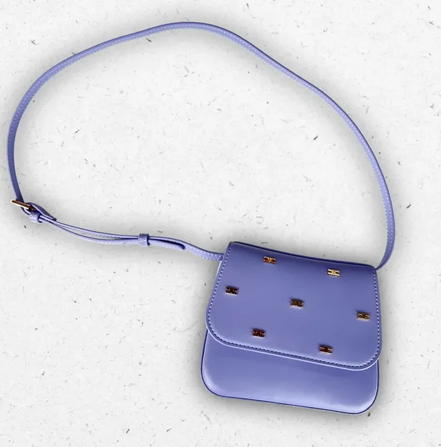 Borsa Elisabetta Franchi La Mia Bambina Mini Bag con Logo Monogramma