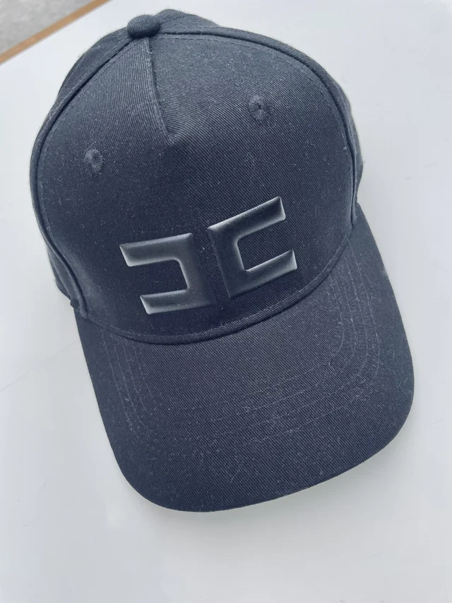 Cappellino con visiera Elisabetta Franchi La Mia Bambina nero
