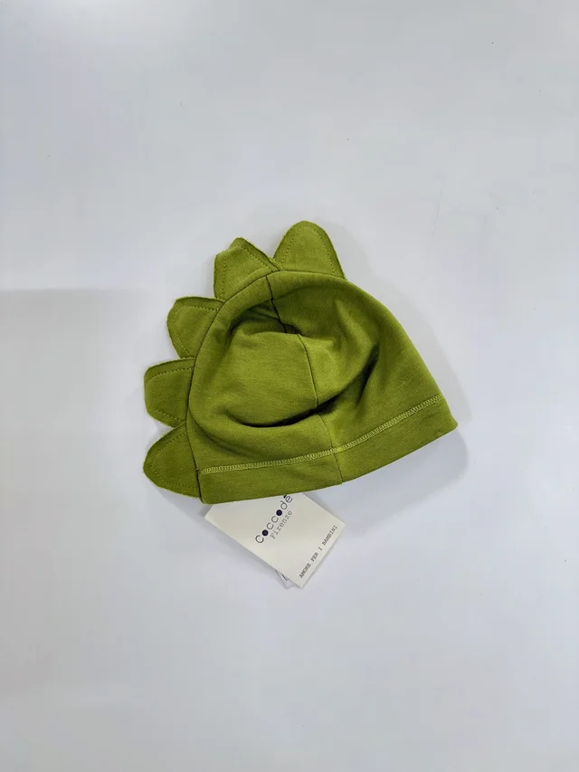Cappellino in felpa coccodrillo Coccodè per neonato