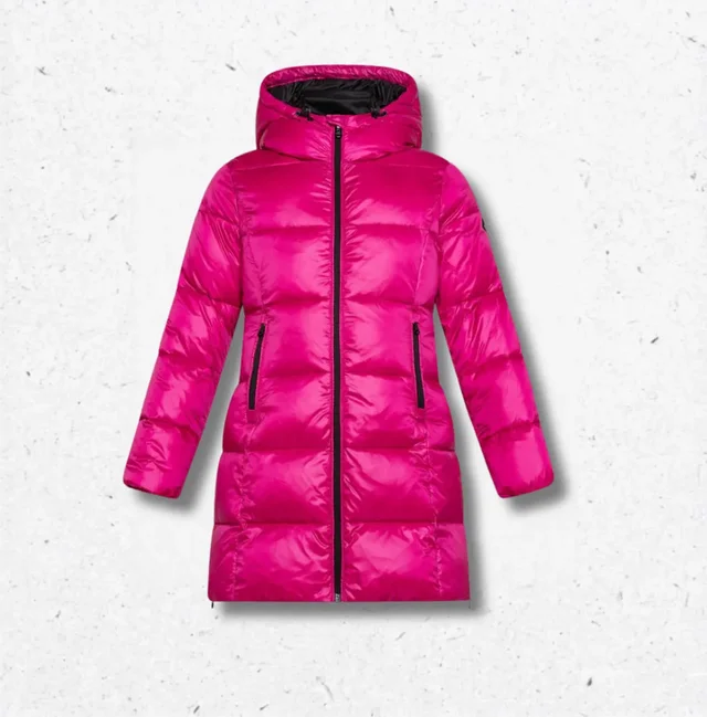 Cappotto Invernale Save the Duck Frozen Bambina Fuxia in Nylon
