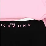 Tuta da bambino John Richmond Kids con felpa con cappuccio e pantalone nero con logo 1