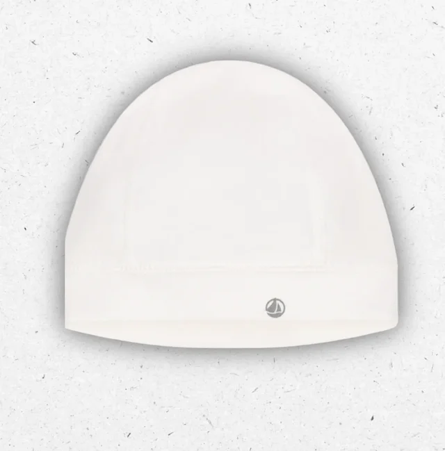 Cuffietta Nascita Neonato Petit Bateau Unisex in Cotone a Costine Morbida