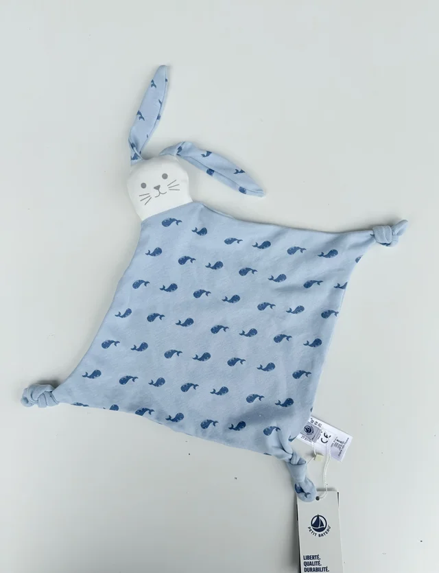 Doudou in cotone Petit Bateau per neonato