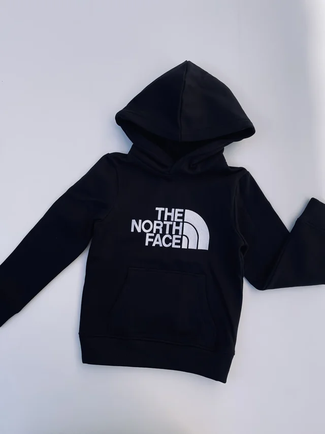 Felpa con Cappuccio Drew Peak The North Face da ragazzo - Nera
