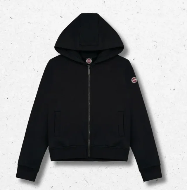 Felpa con Cappuccio e Zip Cotone Felpato Colmar Originals Bambino