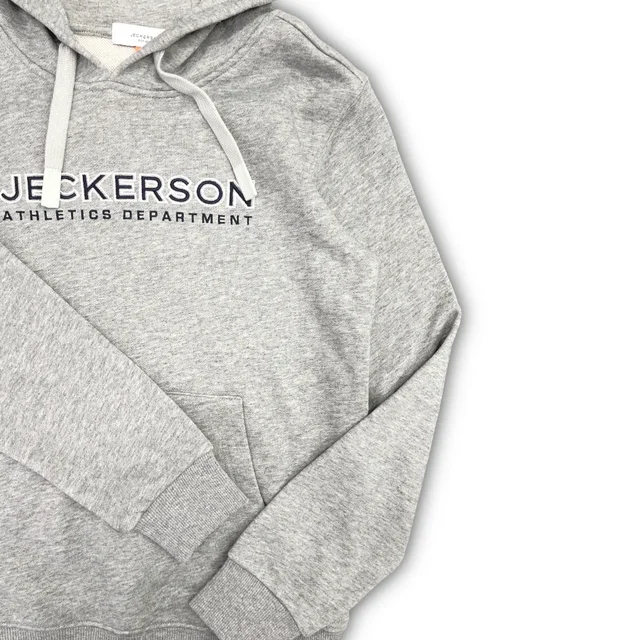 Felpa con Cappuccio Jeckerson per Ragazzo - Colore Grigio Melange