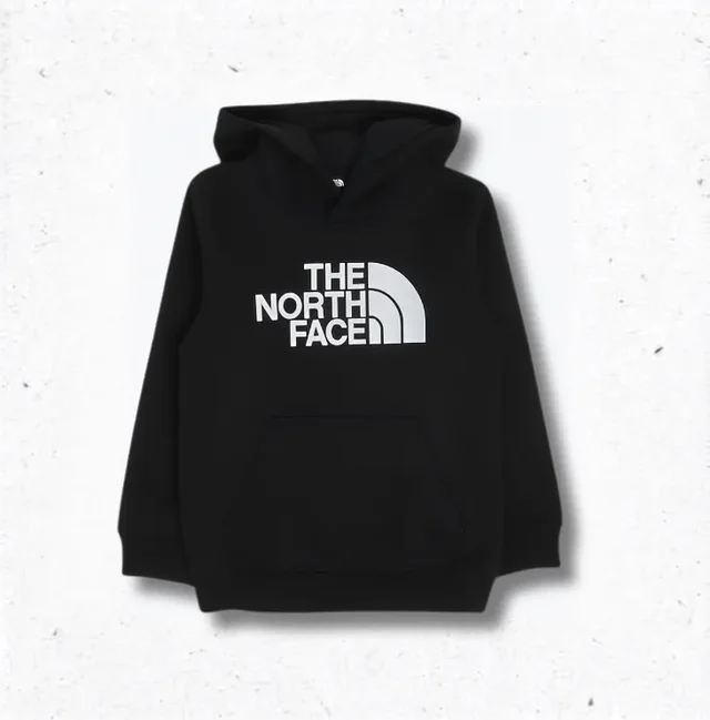 Felpa con Cappuccio TNF Essential Drew Peak The North Face Ragazzo Grigia o Lilla
