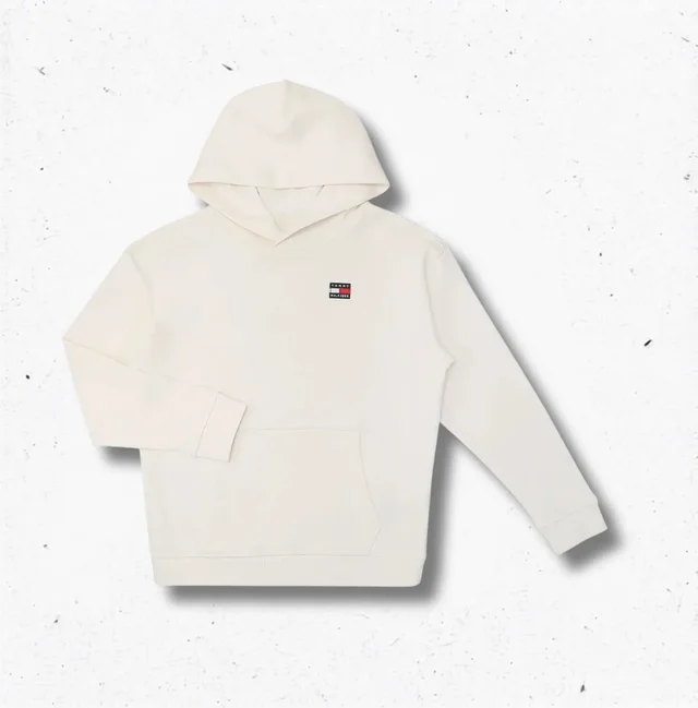 Felpa con Cappuccio Tommy Hilfiger Panna o Nera
