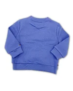 Set di felpe girocollo Tommy Hilfiger per neonati/bambini, nelle varianti Blu (logo T spugna) e Cammello (logo H teddy), in cotone e misto cotone. 1