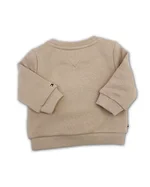 Set di felpe girocollo Tommy Hilfiger per neonati/bambini, nelle varianti Blu (logo T spugna) e Cammello (logo H teddy), in cotone e misto cotone. 1