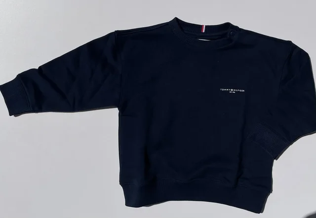 Felpa girocollo Tommy Hilfiger per ragazzo