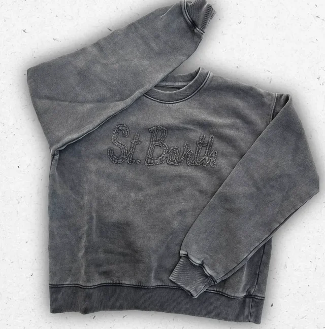 Felpa MC2 Saint Barth Junior Modello HARLEY JR Vintage Style