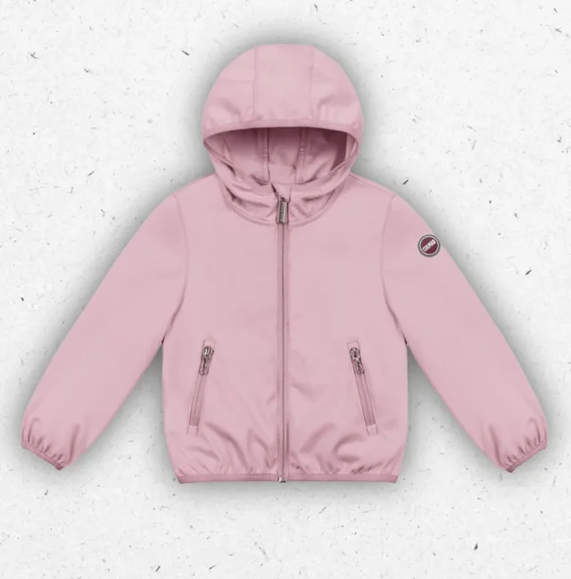 Giacca Softshell Colmar Baby 6-36 Mesi Impermeabile Rosa o Cielo