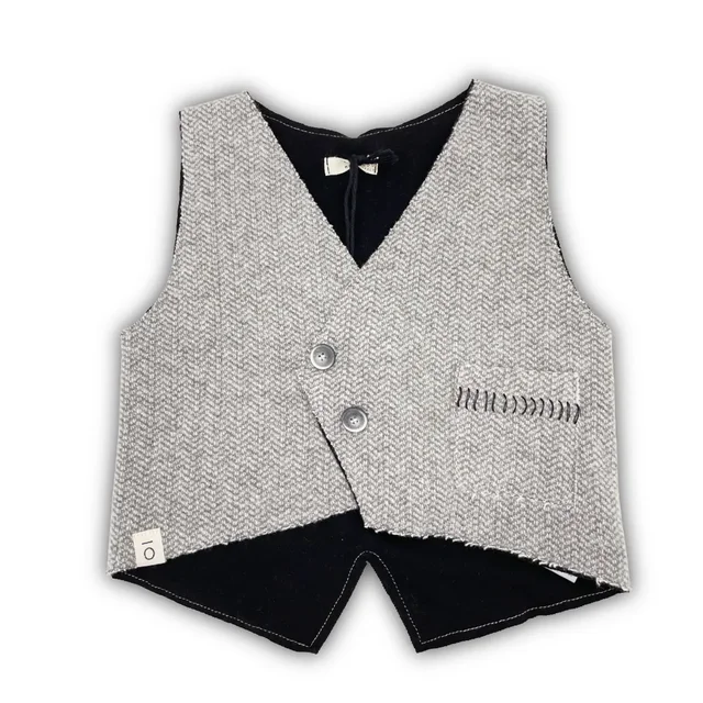Gilet Maperò Spiga di Pietra per Neonato/Bambino