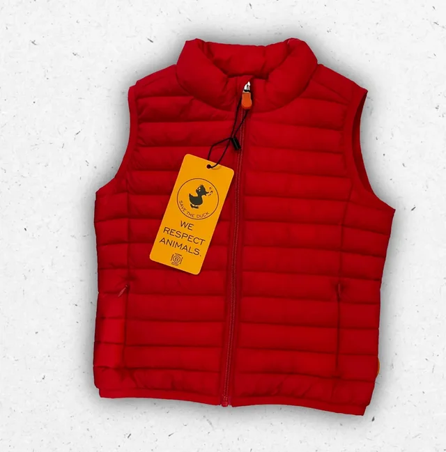 Gilet Save The Duck Bambino Modello DOLIN Piumino Smanicato