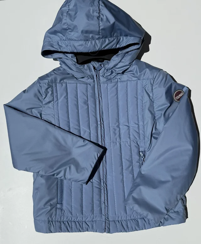 Giubbino ibrido in nylon Colmar per bambino color cielo