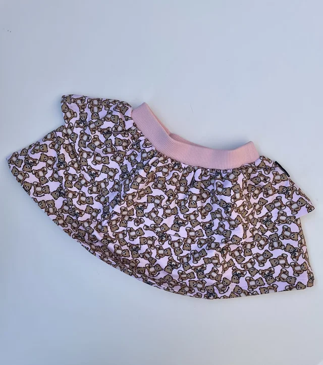 Gonna rosa fantasia orsetti Moschino per neonata
