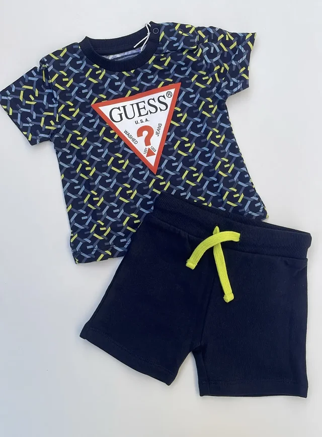 Completo corto tuta Guess per bambino