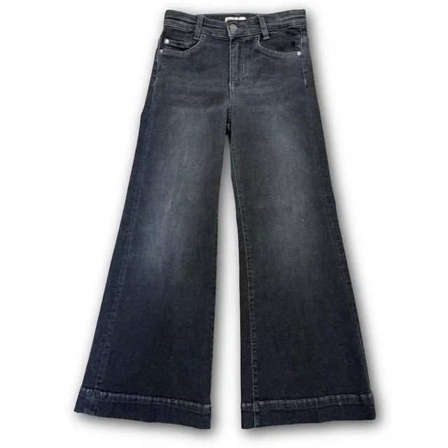 Jeans Liu Jo Girl a Zampa (Flare) per Ragazza - Denim Nero Scuro