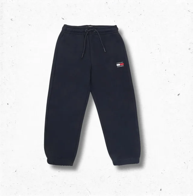 Joggers Tommy Hilfiger Heritage Blu in Spugna di Cotone