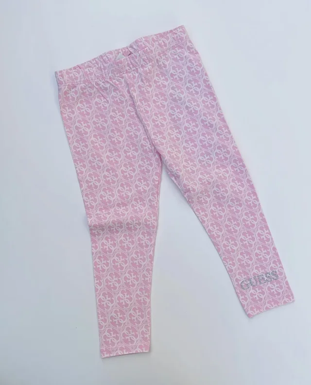 Leggins Guess per bambina ragazza monogram