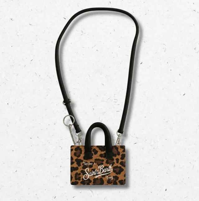 Key Bag Leopardata Mini Borsa Portachiavi – Saint Barth