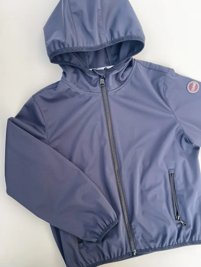 Kway nylon per bambino Colmar blu