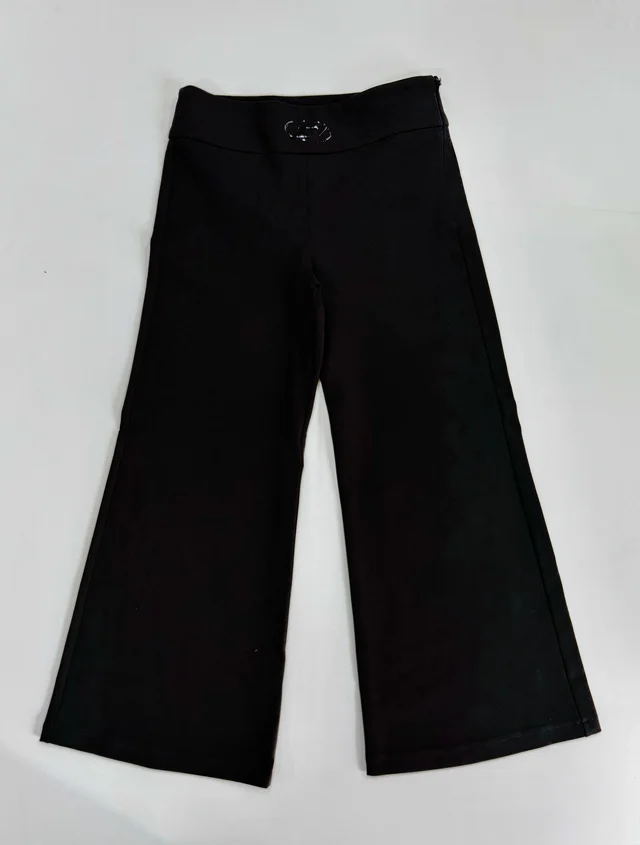 Pantalone a zampa nero Diesel per ragazza