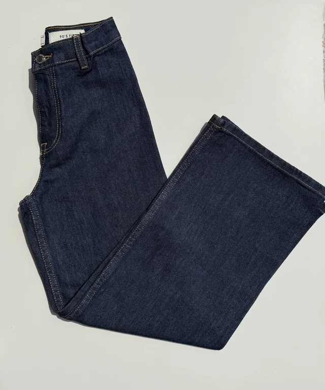 Pantalone blu denim scuro Guess per ragazza