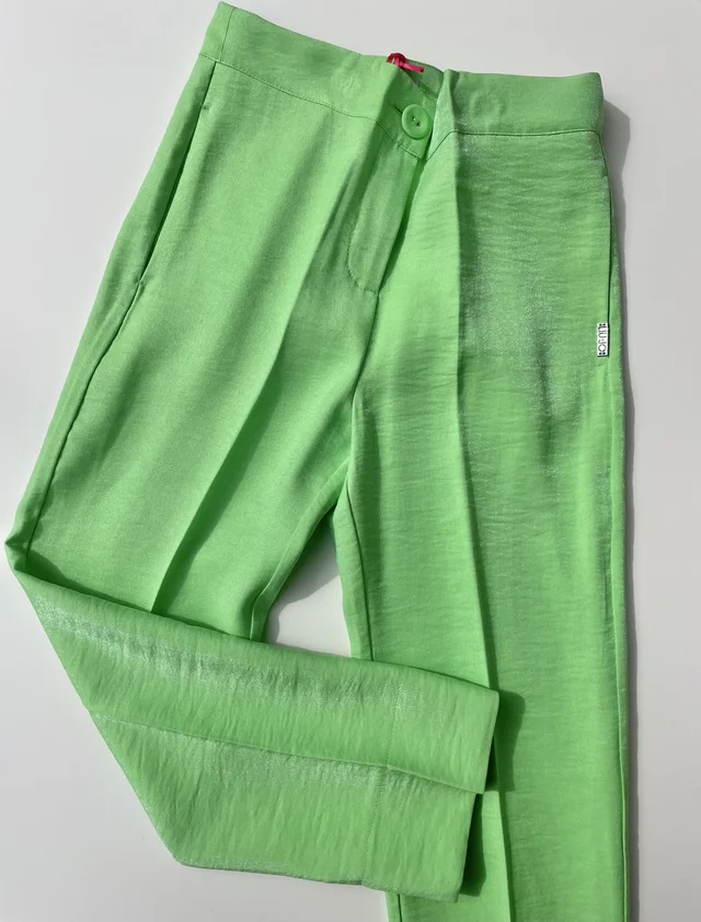 Pantalone lungo Liu Jo per ragazza vibrant green