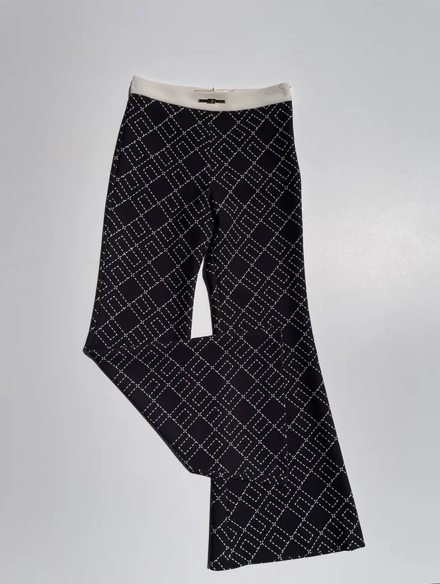 Pantalone monogram Elisabetta Franchi per ragazza