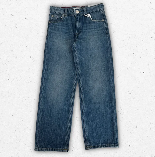 Pantalone Tommy Hilfiger Ragazzo Chino in Cotone Stretch