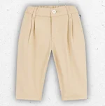 Pantaloni lunghi per neonato Petit Bateau in resistente tessuto serge di cotone con vita elasticizzata. 1