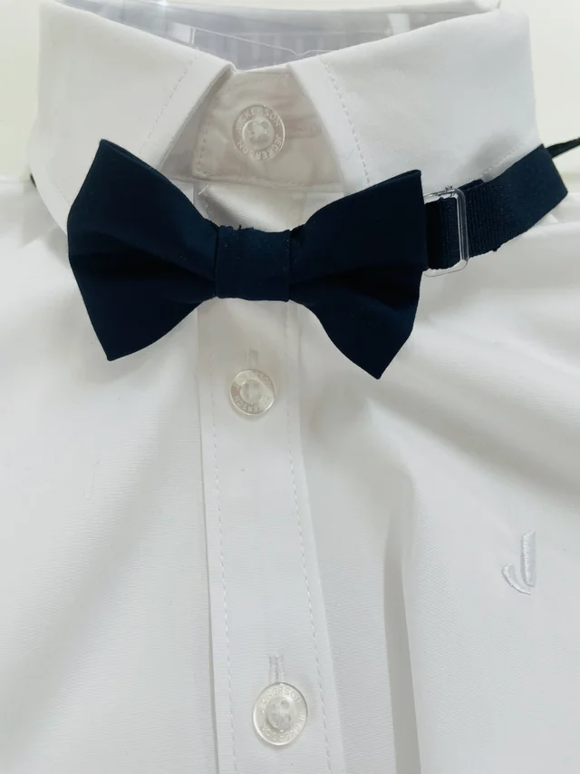 Papillon in raso Jeckerson bambino blu