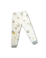 Pigiama Petit Bateau per bambino, completo in due pezzi bianco con stampa all-over a tema spazio: astronauti, razzi e stelle. 1