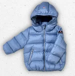 Piumino Canadiens neonato piuma d'oca blu celeste 1