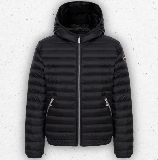 Piumino 100 Grammi Bambina Colmar Originals Lucido con Cappuccio e Idrorepellente