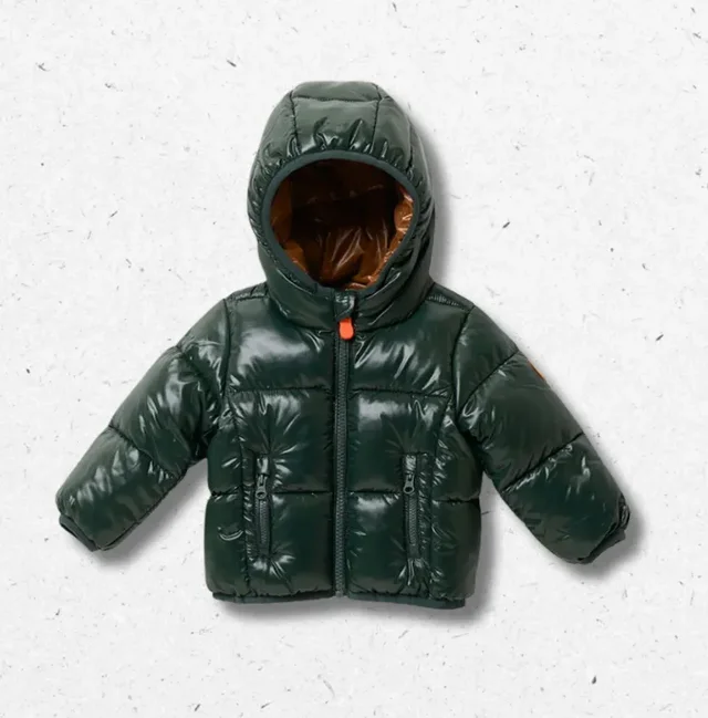 Piumino Neonato Jody Nylon Laqué Save The Duck