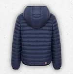 Piumino da bambino Colmar Originals leggero con cappuccio fisso, imbottitura in piuma naturale e finitura opaca blu. 1