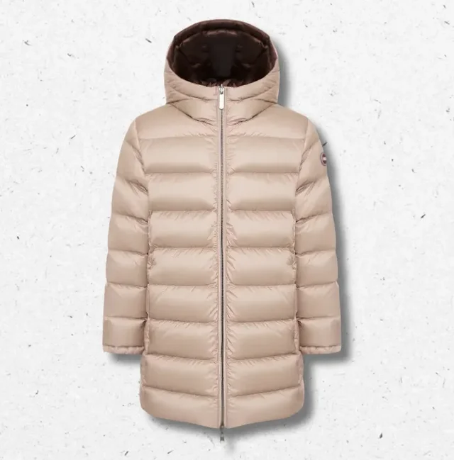 Piumino Lungo Reversibile Piuma Naturale Colmar Originals Ragazza