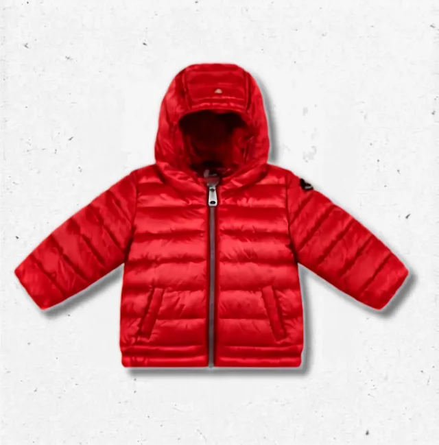 Piumino Save the Duck Biby Neonato Rosso Trapuntato