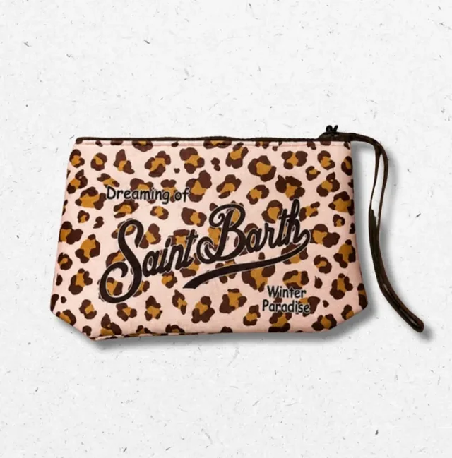 Pochette Aline Leopardata Rosa – MC2 Saint Barth Winter Paradise