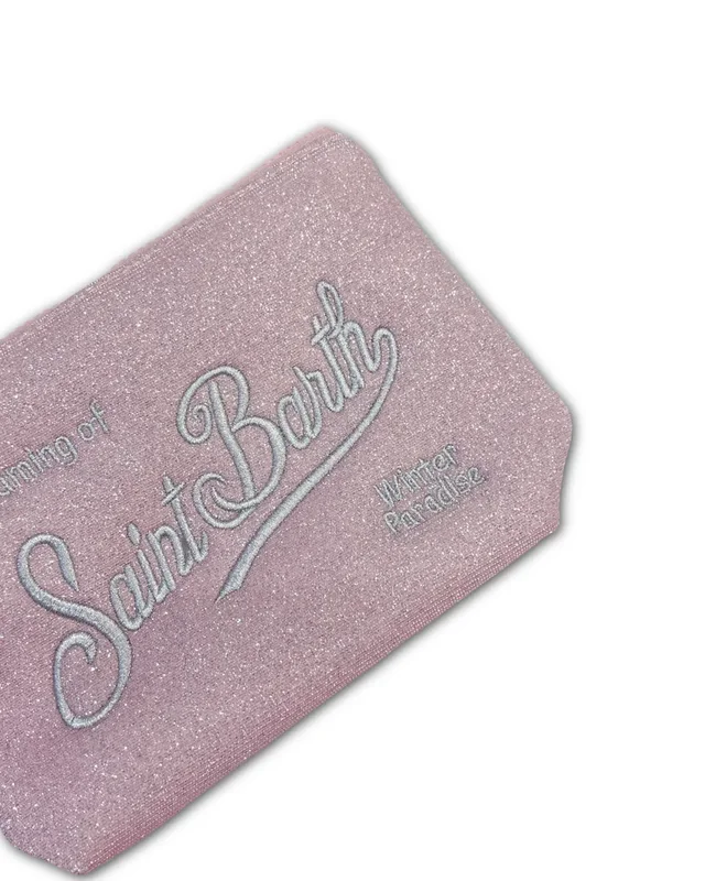 Pochette Aline Lurex MC2 Saint Barth in Scuba - Rosa