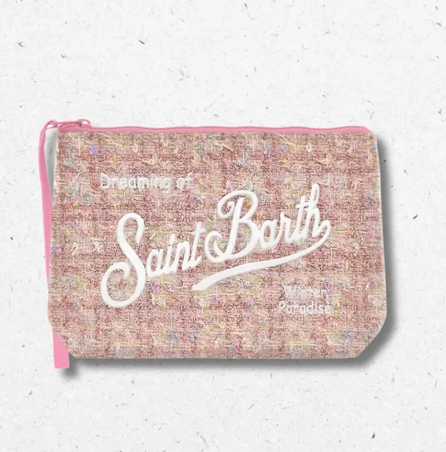 Pochette Aline Tweed Logo MC2 Saint Barth