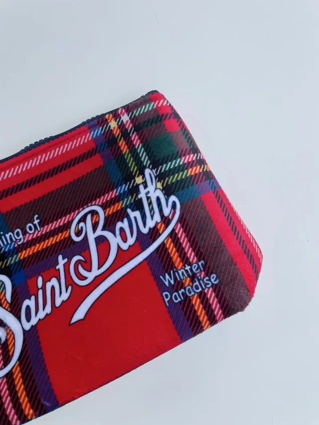 Pochette Mc2 Saint Barth Aline - Borsa in Fantasia Tartan