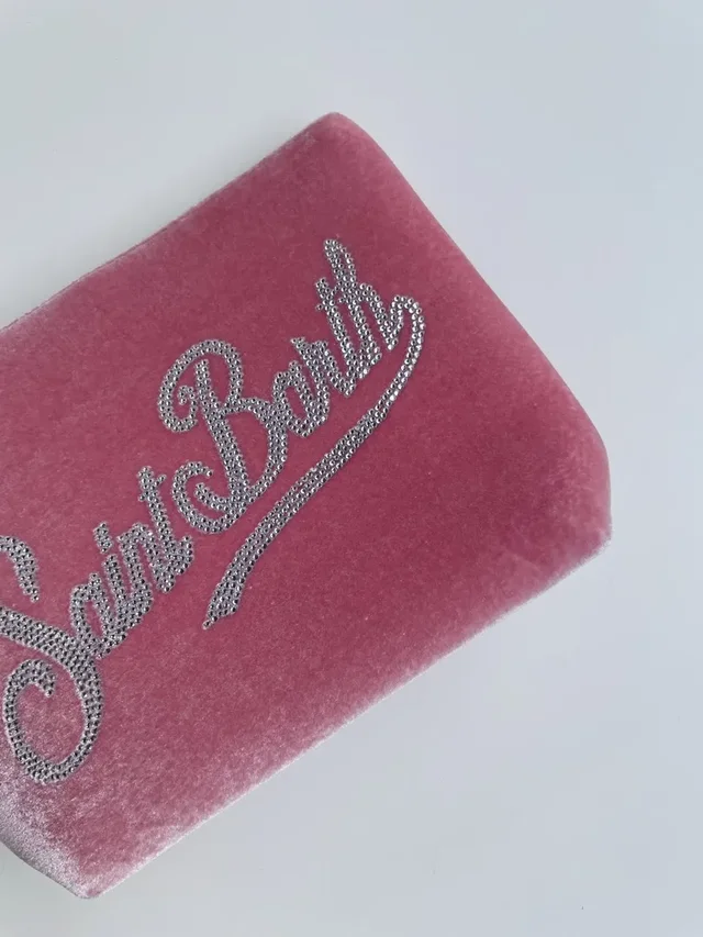 Pochette Mc2 Saint Barth Aline - Borsa in Neoprene con Strass