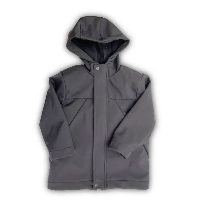 Raincoat / Parka Maperò con Gilet Removibile per Neonato/Bambino - Colore Nero